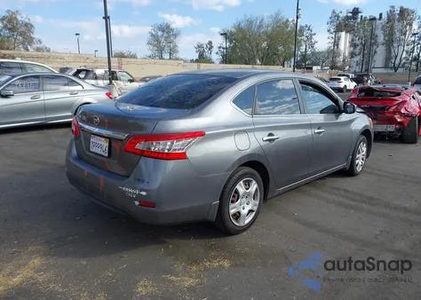 2015 Nissan Sentra S z USA, uszkodzony, nr VIN 3N1AB7AP8FY369757